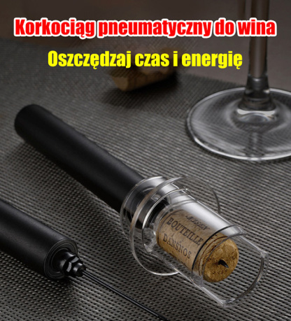 Pneumatyczny otwieracz do czerwonego wina 