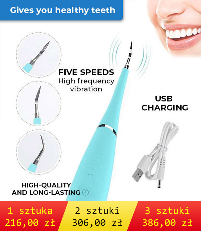 Ultradźwiękowa szczoteczka do zębów