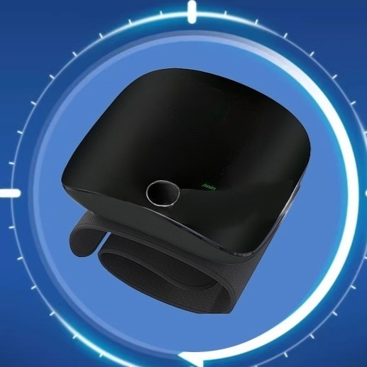 Nadgarstkowy ciśnieniomierz elektroniczny z dużym ekranem i obsługą głosową