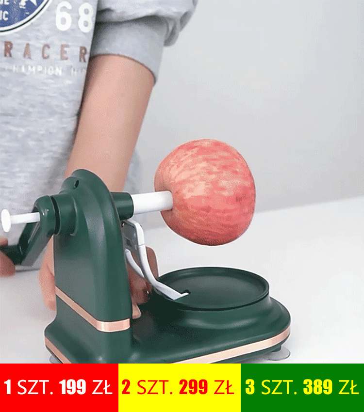 Szybka obieraczka do jabłek