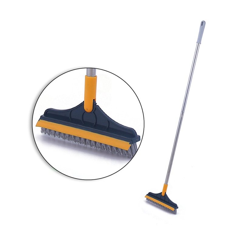 Gap cleaning wiper brush