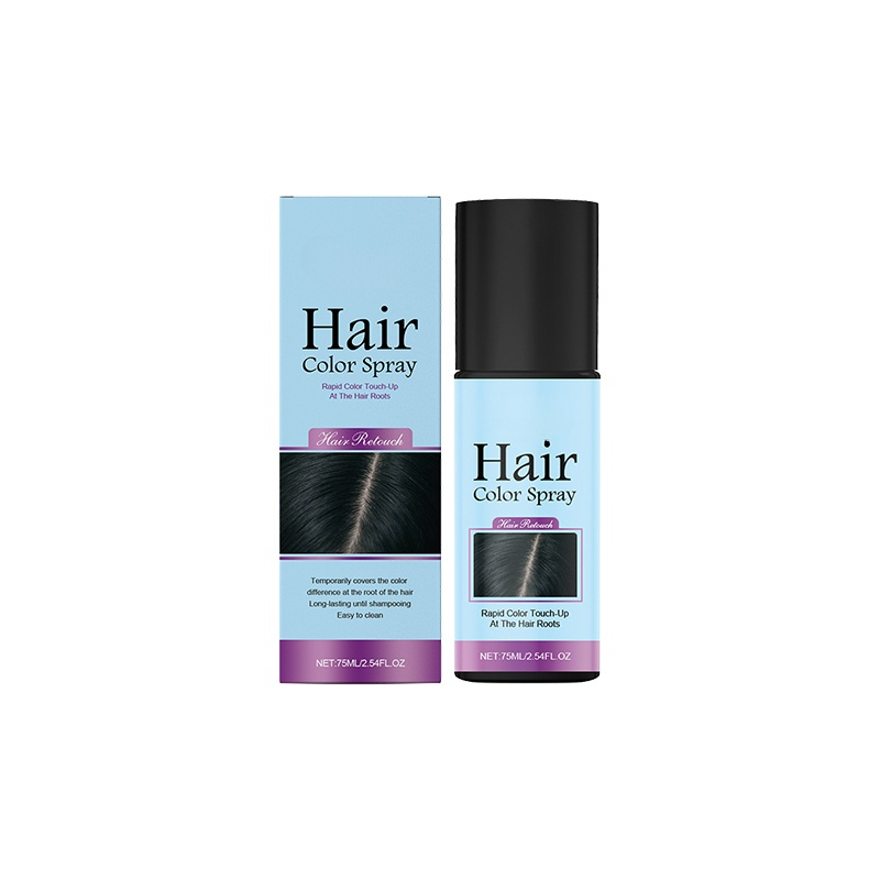 ✨ Instant Grey Hair Coverage in Seconds with Our 2-in-1 NaturalRoot Touch Up Spray 💁‍♀️ Quick and Waterproof Solution