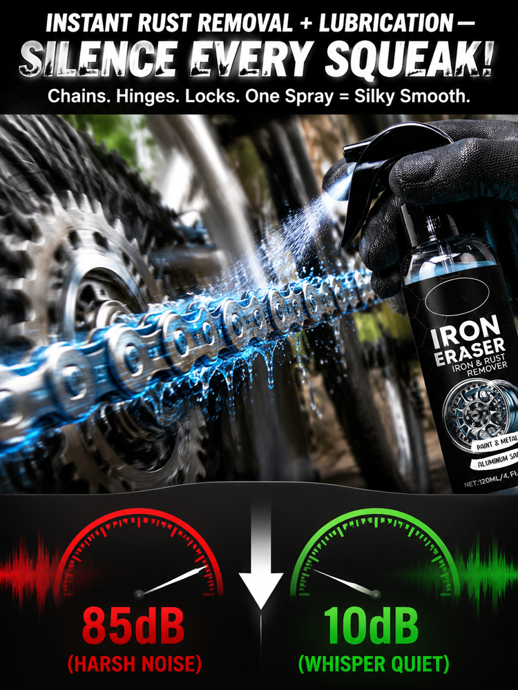 [Save Time & Effort] Instant Rust Remover Spray