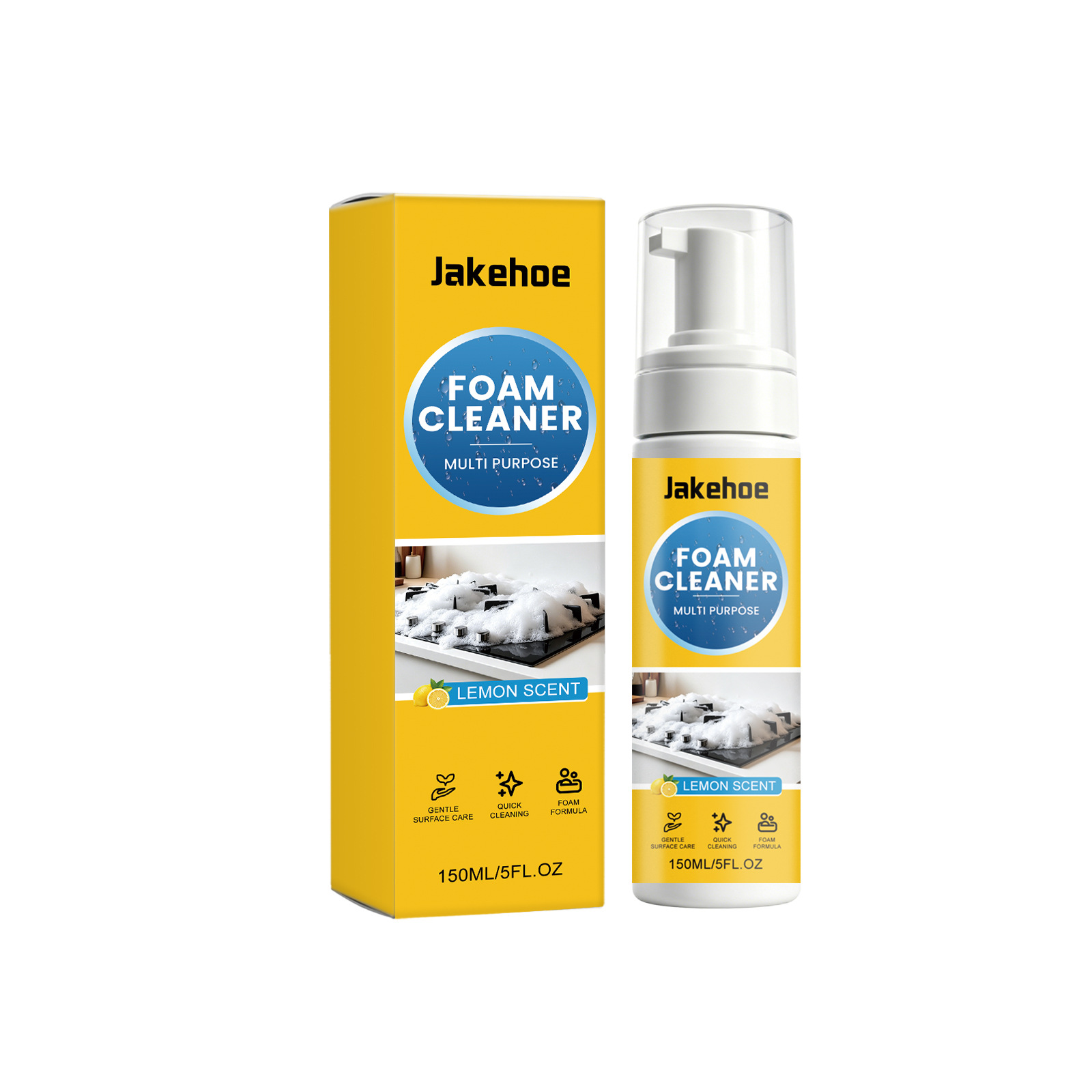 🧽 EPA-Approved 60s Fast Acting Multi-Purpose Foam Cleaner Melt Away 10-Year-Old Grease & Grime Safely – 50% Off Flash Sale with 30-Day Full Refund Guarantee