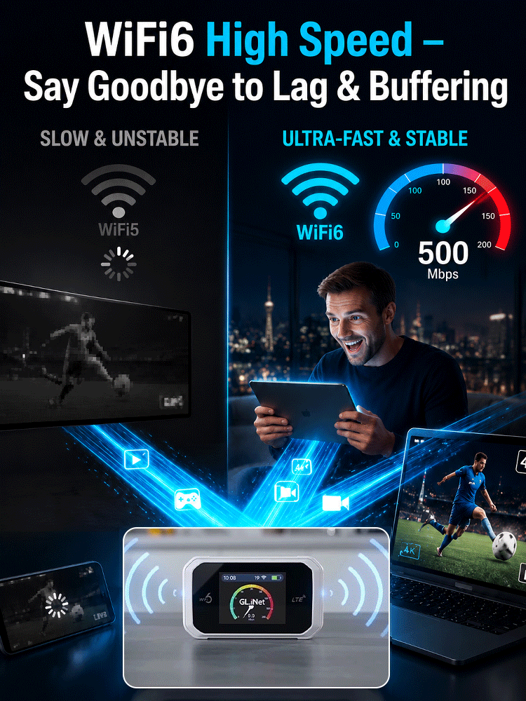 🌐Global AI Smart Satellite🛜Wi-Fi Terminal📡Lifetime Free Internet Access, No SIM Card Required