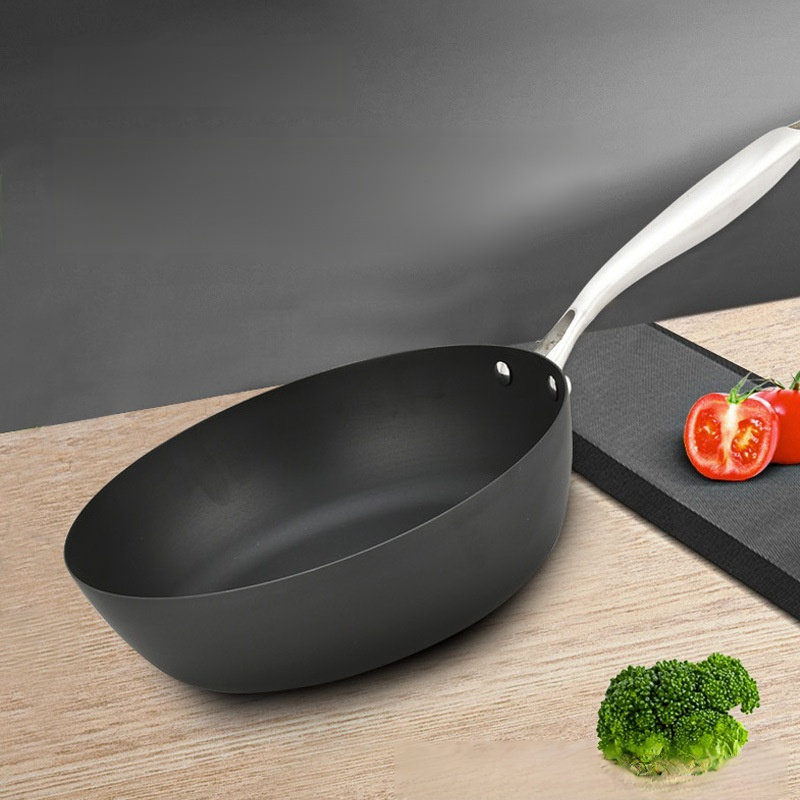 🍳 Trusted by Chefs Worldwide: Ultimate Rust-Resistant Carbon Steel Wok (100% PFOA-Free, Built to Last 30 Years)