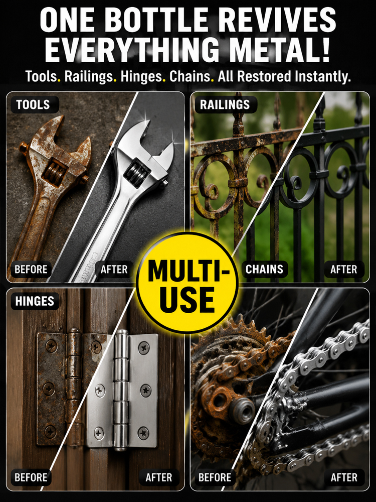 [Save Time & Effort] Instant Rust Remover Spray