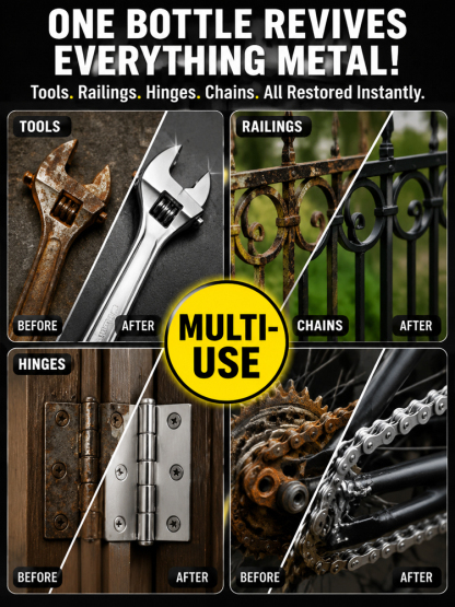 [Save Time & Effort] Instant Rust Remover Spray