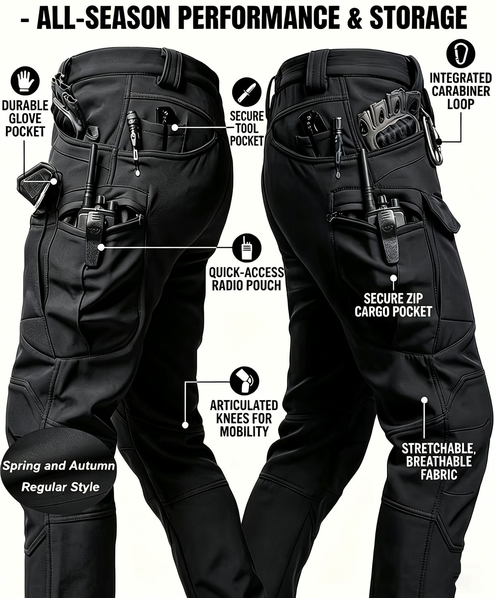 Tactical Pants Enhanced Version Durable Pants