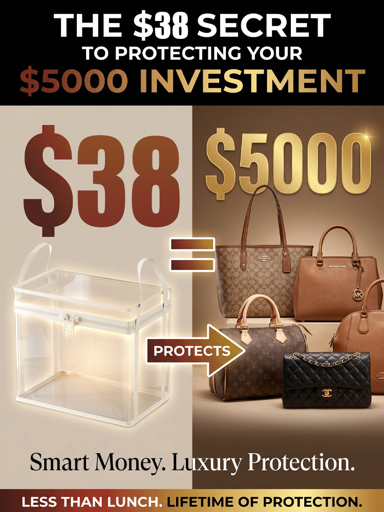 [Storage Organizer's Must-Have] Portable Large Transparent Thickened Storage Bag