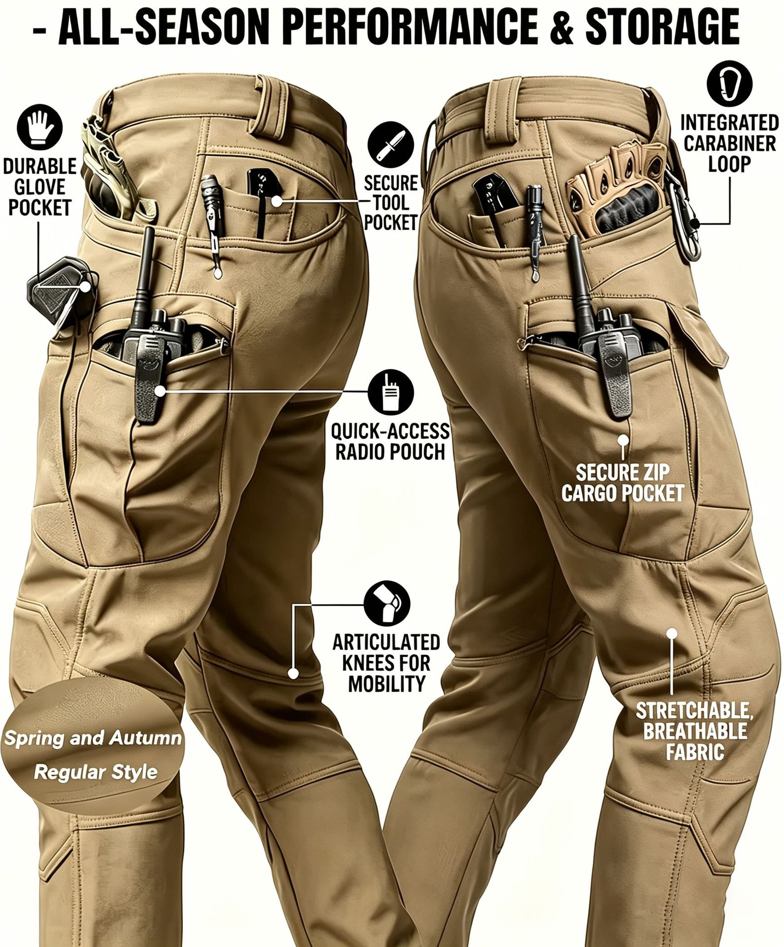 Tactical Pants Enhanced Version Durable Pants