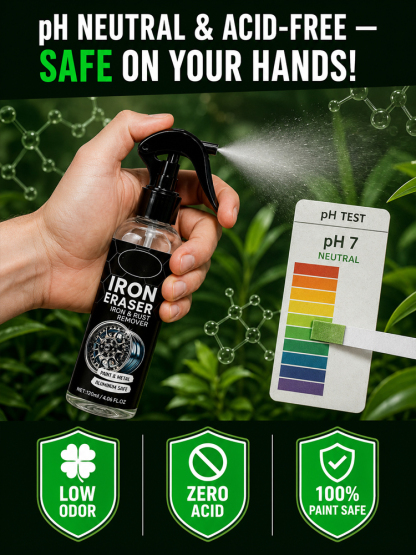 [Save Time & Effort] Instant Rust Remover Spray