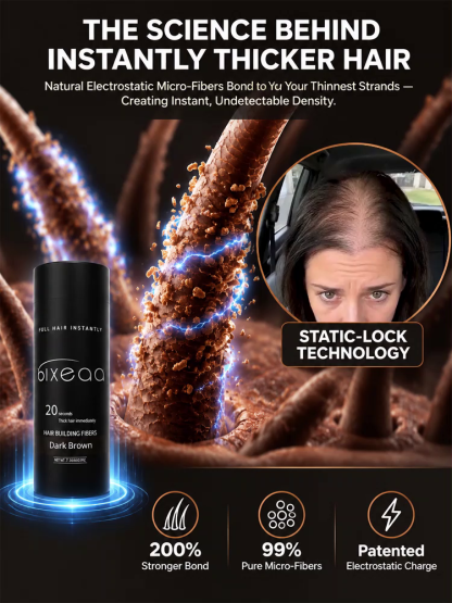 [Say Goodbye to Embarrassment & Boost Confidence] Instant Hair-Thickening & Volumizing Spray Set