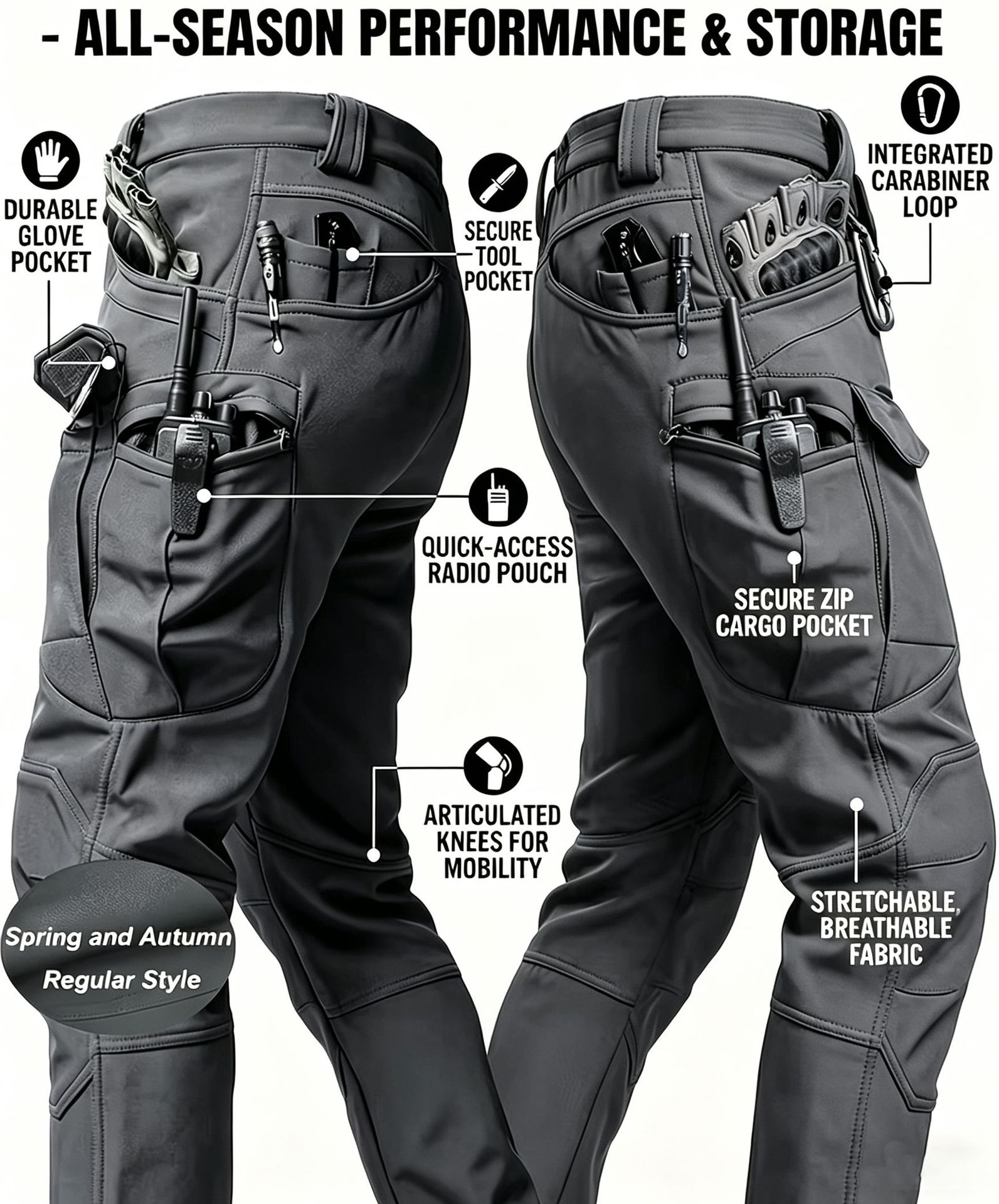 Tactical Pants Enhanced Version Durable Pants