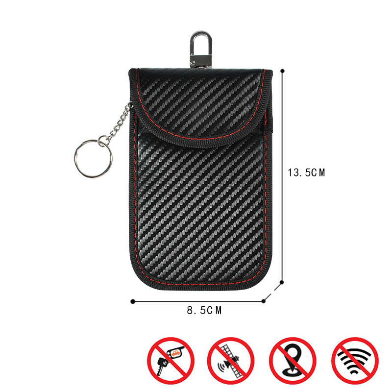 100% Signal-Blocking RFID Bag, Providing 360° All-Around Privacy Protection.