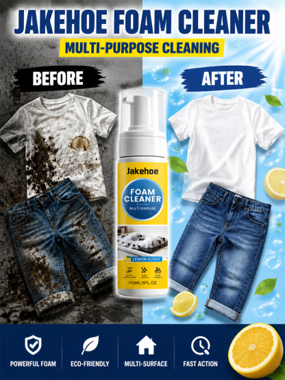 🧽 EPA-Approved 60s Fast Acting Multi-Purpose Foam Cleaner Melt Away 10-Year-Old Grease & Grime Safely – 50% Off Flash Sale with 30-Day Full Refund Guarantee