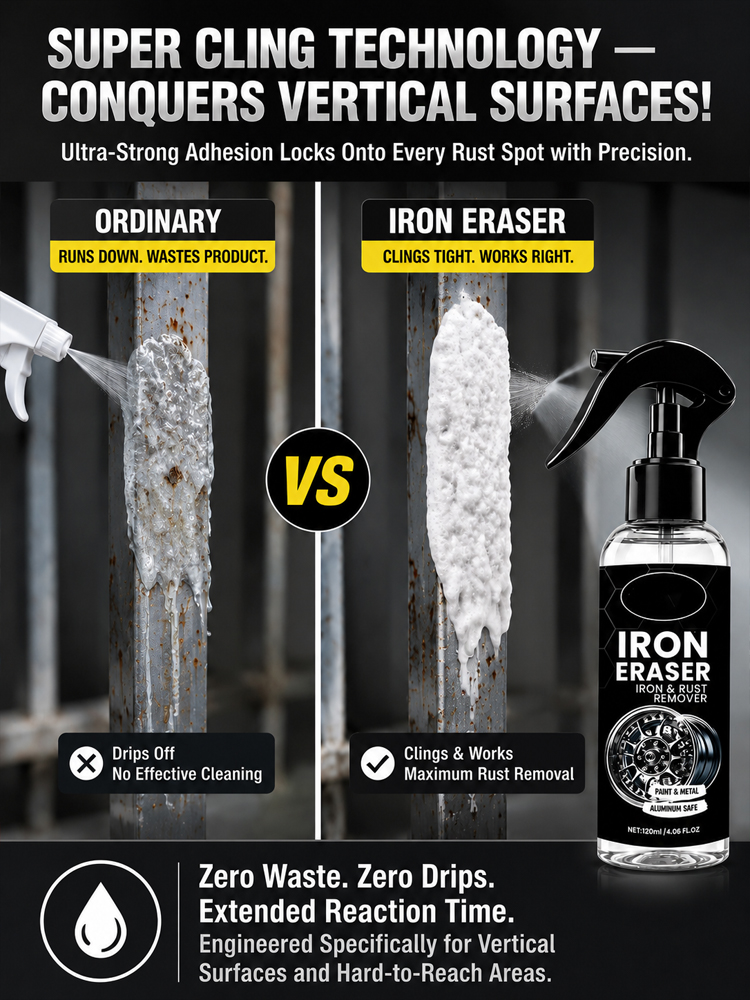 [Save Time & Effort] Instant Rust Remover Spray