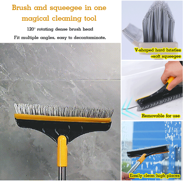 Gap cleaning wiper brush