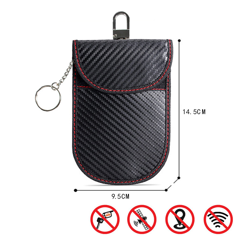 100% Signal-Blocking RFID Bag, Providing 360° All-Around Privacy Protection.