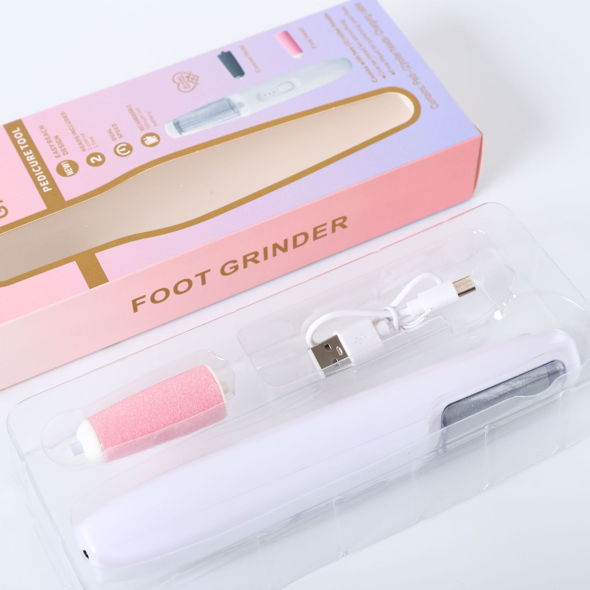 [Cumulative Sales 3 Million+] Electric Foot Grinder