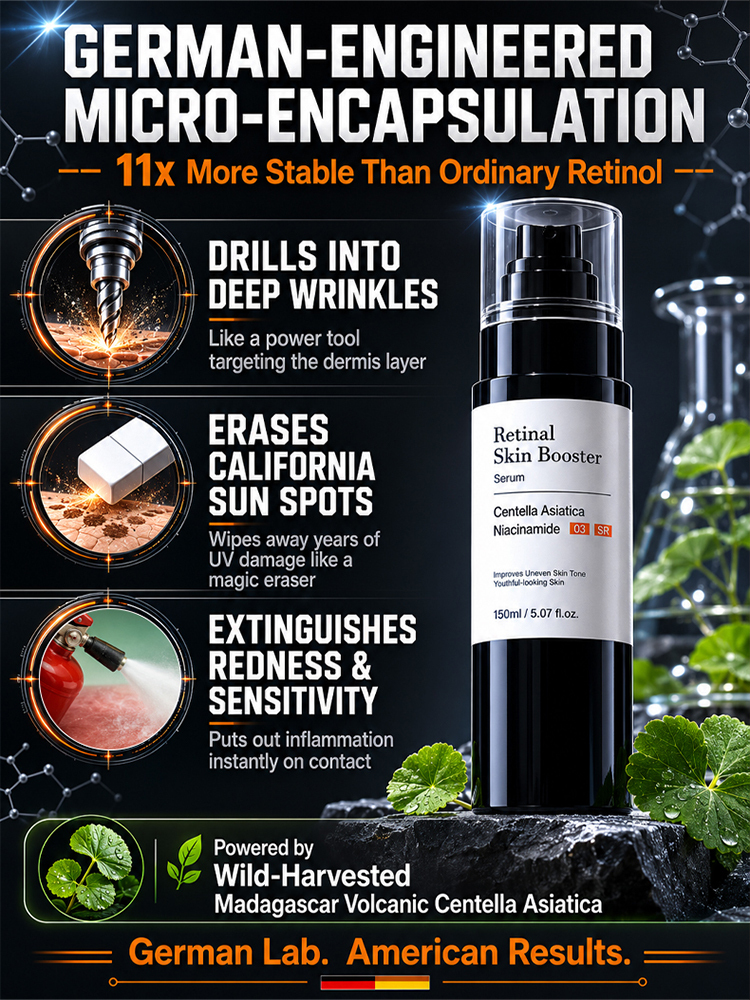 ✨ Transform Your Skin 11x Faster Than Retinol! 🧠 Dermatologist Approved Advanced Retinal Resurfacing Serum - Save 50% Today + 30-Day Risk-Free Trial! 🧪