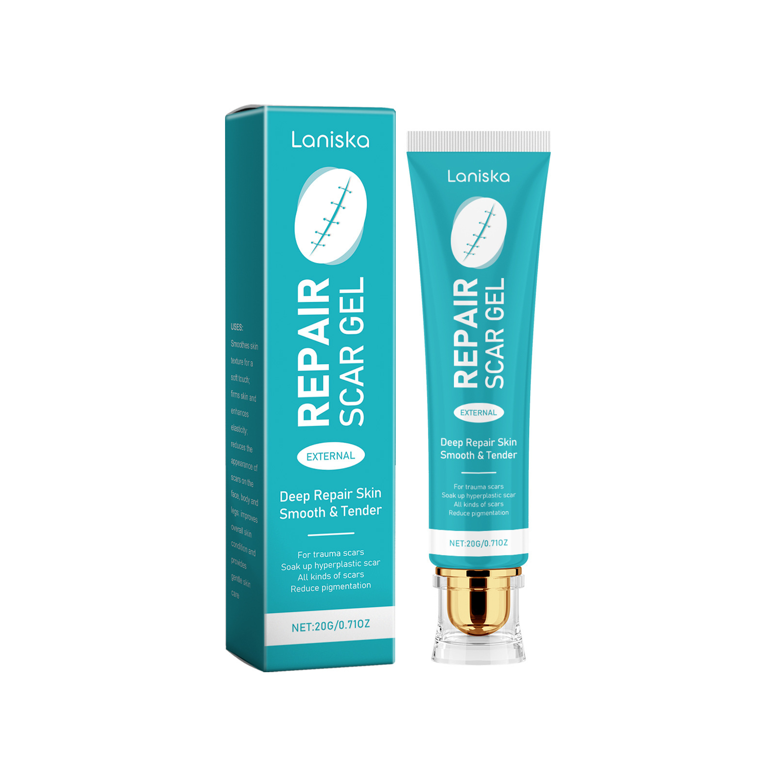 Medical Silicone Scar Removal Gel - For New & Old Scars