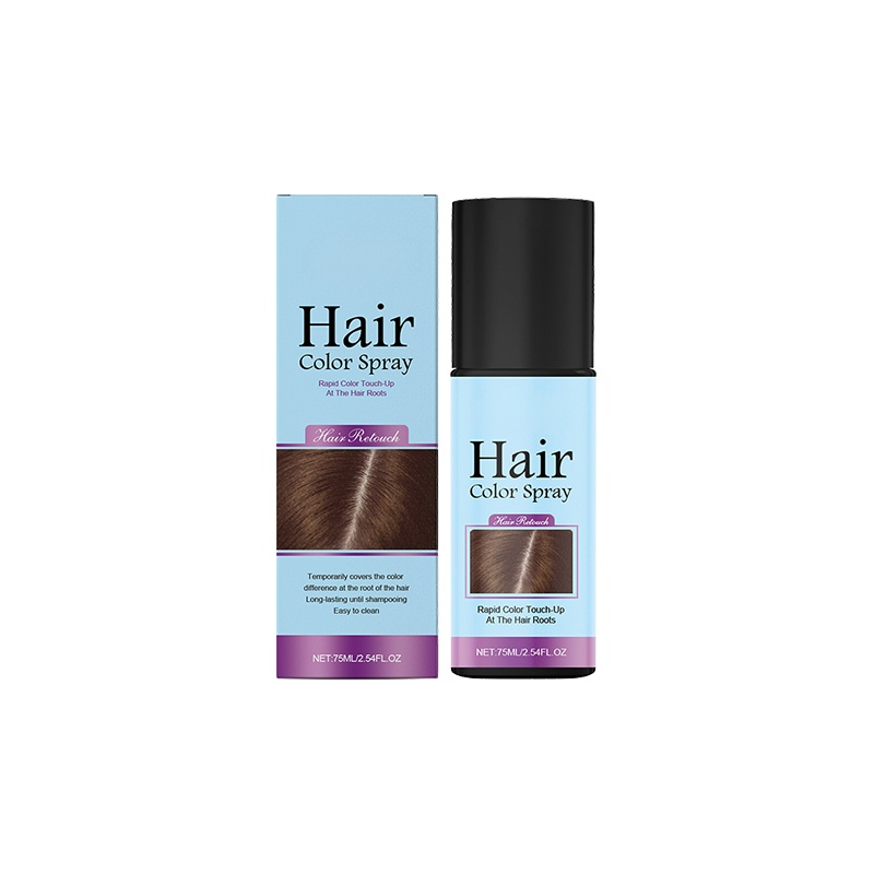 ✨ Instant Grey Hair Coverage in Seconds with Our 2-in-1 NaturalRoot Touch Up Spray 💁‍♀️ Quick and Waterproof Solution