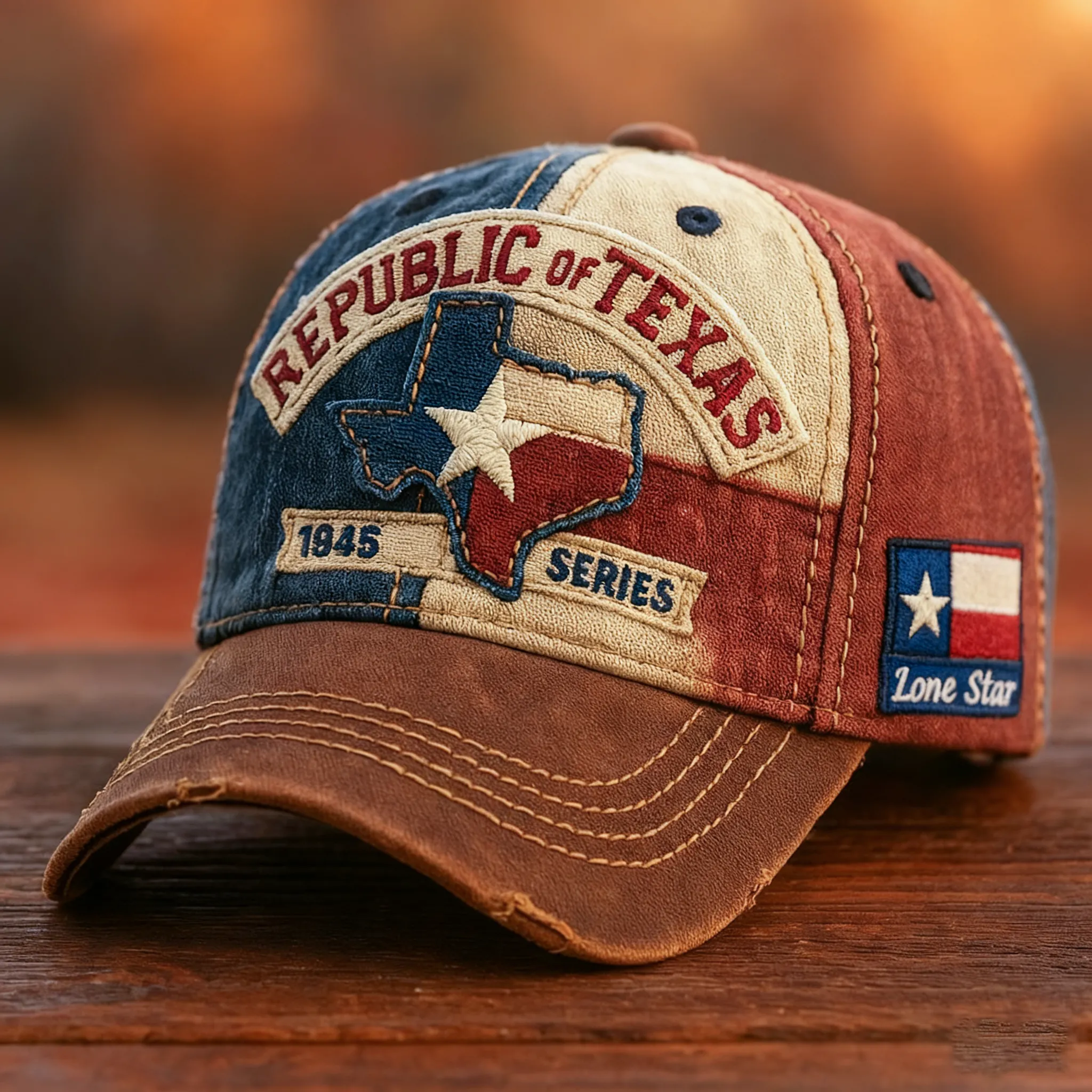 🔥LAST DAY 50% OFF 🔥The Splendor of Texas🤩"Lone Star Legacy" Texas Republic Cap