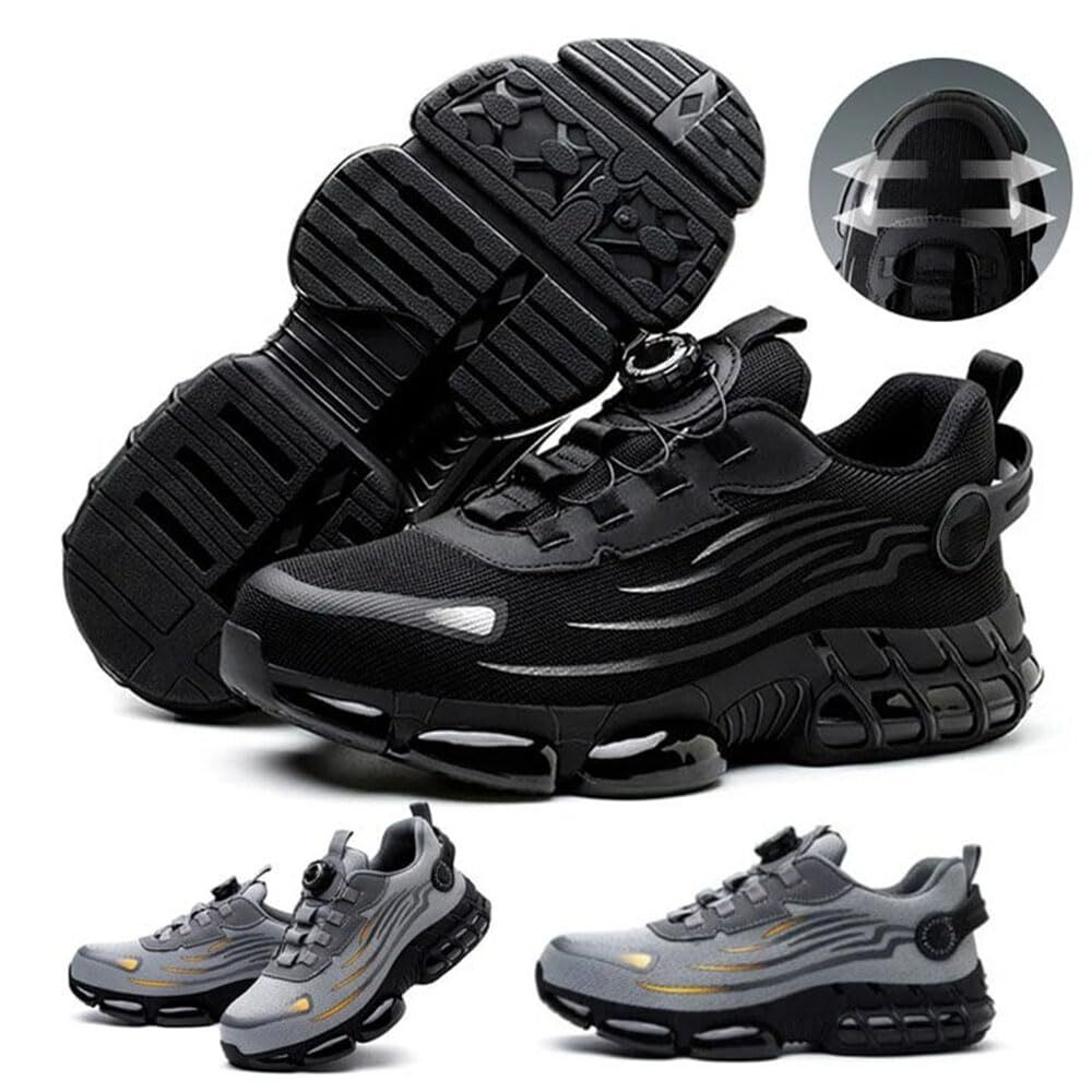🔥Last day promotion!🔥Free shipping🧱Steel toe shoes, lightweight and safe air cushion shoes