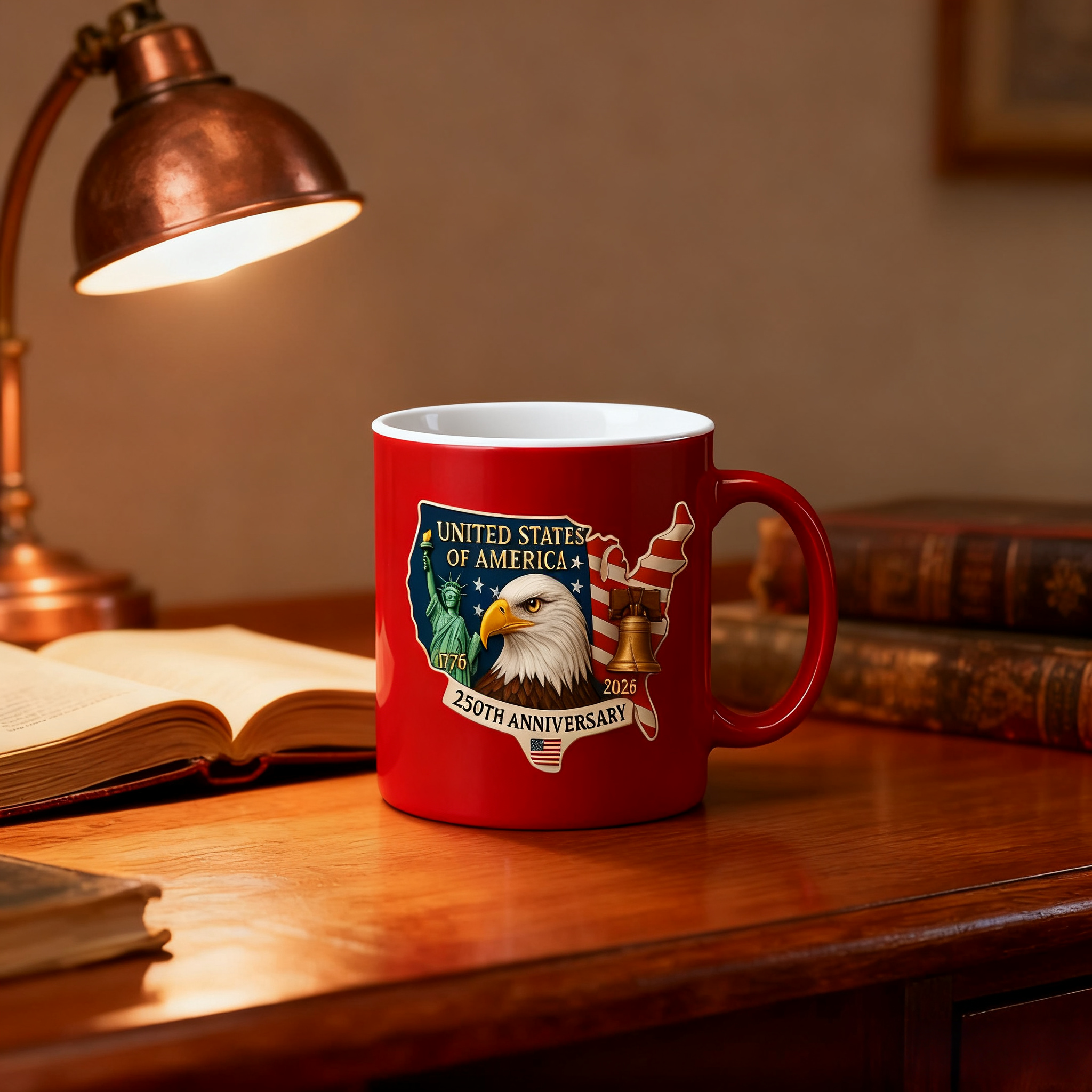 Limited Edition 2026🦅 United States 250th Anniversary – Proudly Celebrating Freedom Mug