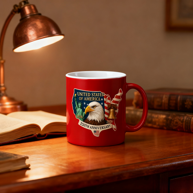 Limited Edition 2026🦅 United States 250th Anniversary – Proudly Celebrating Freedom Mug
