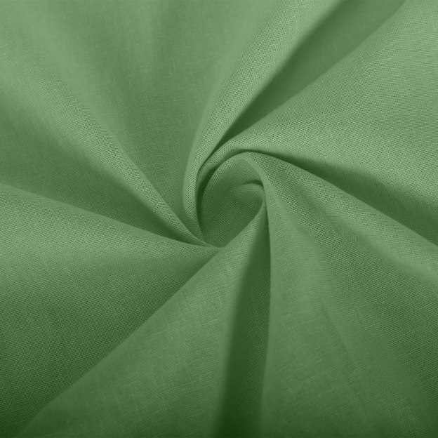 Summer solid color women's loose-fitting nine-point sleeve cotton and linen shirt