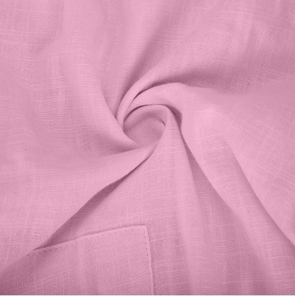 Solid-color Buttoned Split Loose Breathable Casual Cotton-Linen Long Shirt Dress