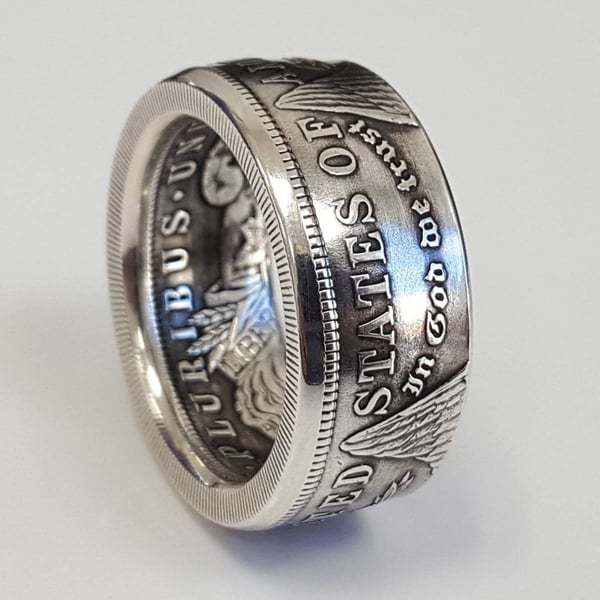 🎁1921 Classic Morgan Dollar Coin Ring