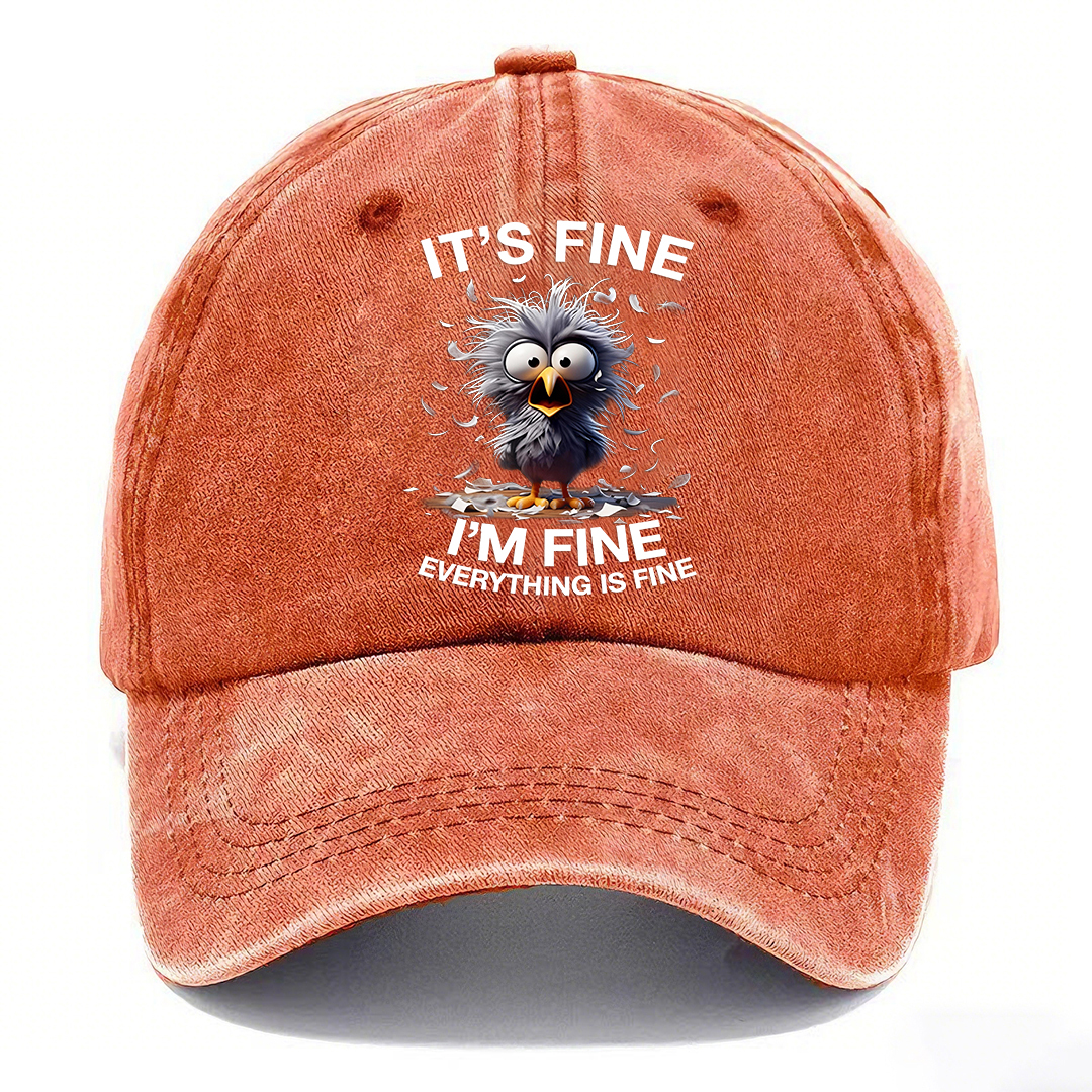 [Copy]“I Do My Own Stunts” Cap — Bold Print, Vintage Style, Everyday Comfort
