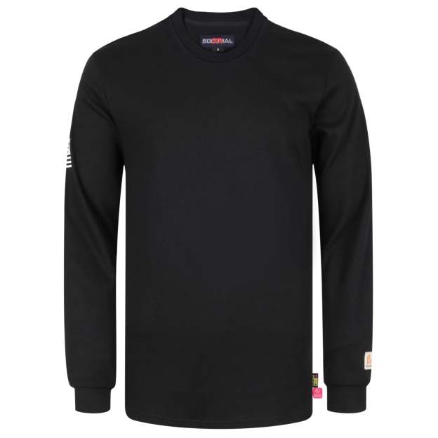 7oz Midweight Flame Resistant Flag/Skull Print Henley T-Shirts NFPA2112 CAT2