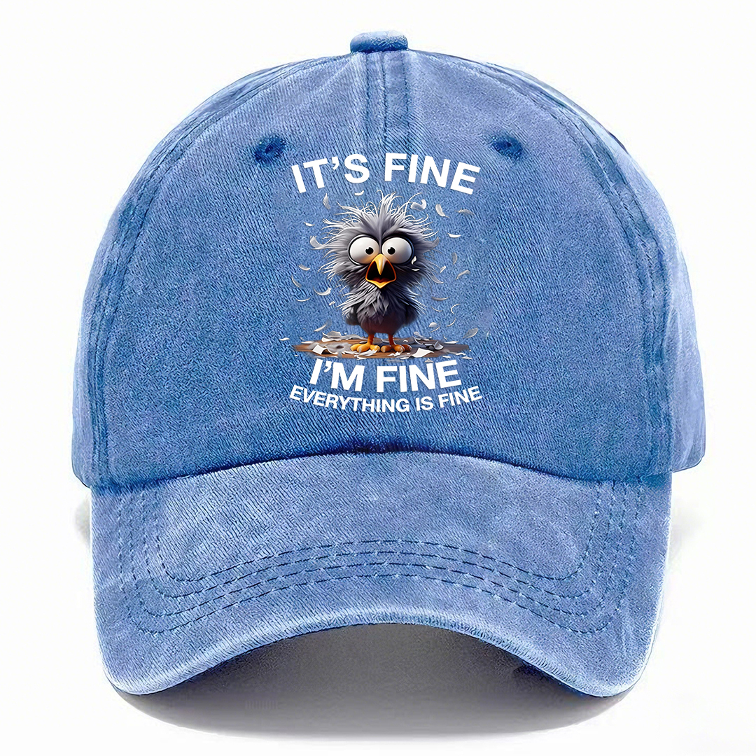 [Copy]“I Do My Own Stunts” Cap — Bold Print, Vintage Style, Everyday Comfort