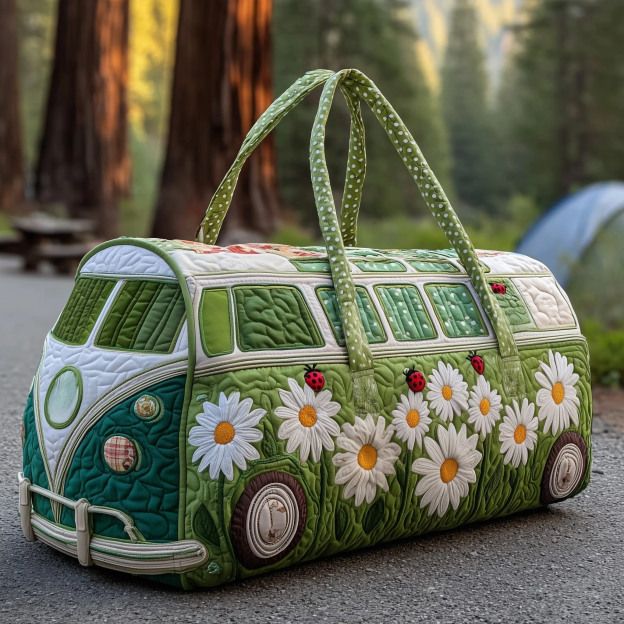 Blossom Path Quilted Duffle Bag GFTOTP12303