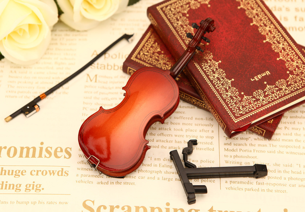 ✨Playable Tiny Violin Figurine