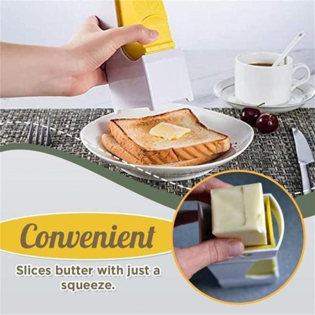 🧈 Transform Your Buttering Game ✨ Stick Butter Cutter - For Perfect, Mess-Free Slices Every Time!