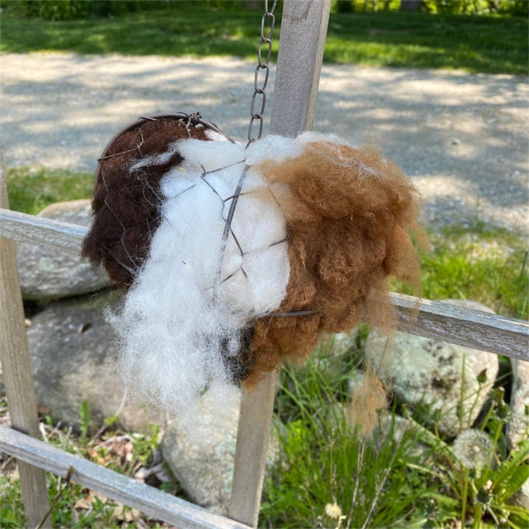 🔥LAST DAY 49% OFF - 🕊️🏡Handmade Natural Alpaca Fiber Bird Nesting Heart❤️A Cozy Gift for Birds