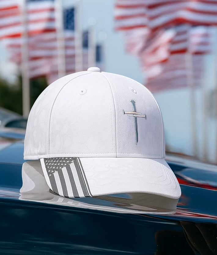 🔥✝️Adjustable Jesus 3 Nail Cross Hat🎁