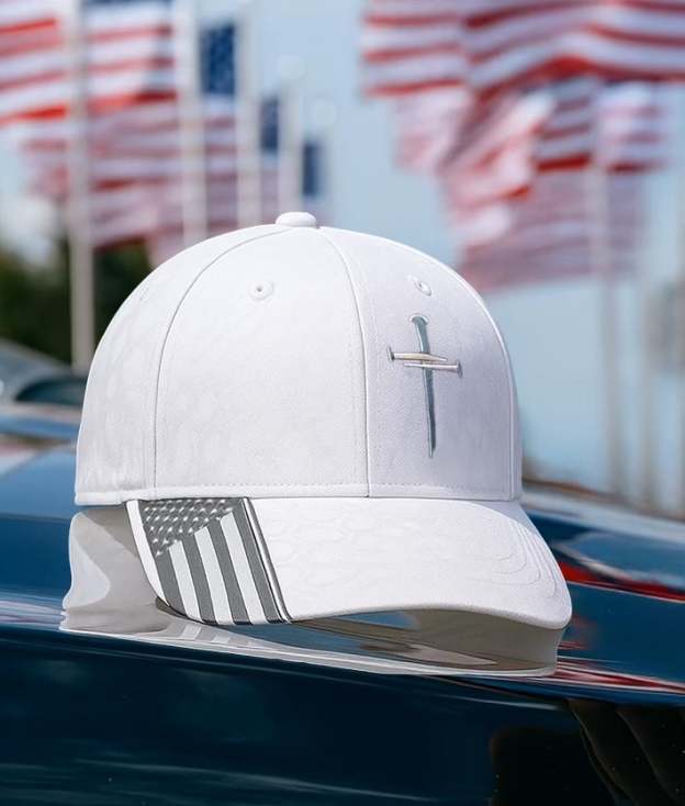 🔥✝️Adjustable Jesus 3 Nail Cross Hat🎁