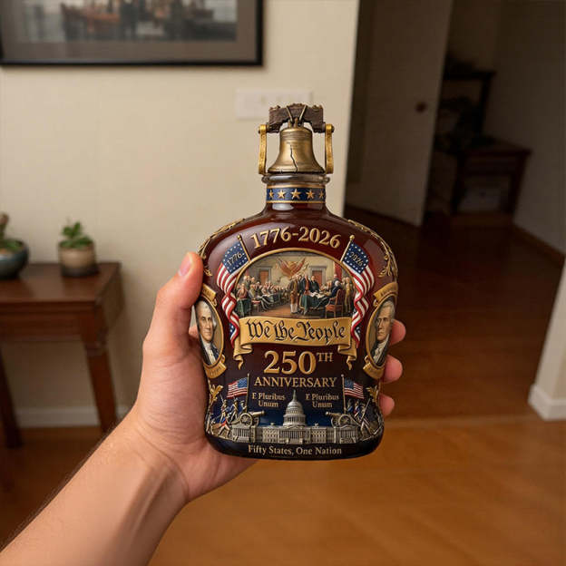 🚨 Last Day! 60% OFF — U.S. 250th Anniversary Whiskey Bottle 🥃🇺🇸