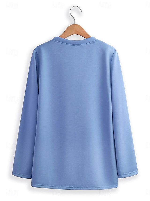 Women's Elegant Warm Fashion Two Piece Sets Tracksuit Pants Sets Long Sleeve Bishop Sleeve Crew Neck Round Neck Graphic Letter Portrait Print Outdoor Vacation Daily Black Pink Dark Pink Spring