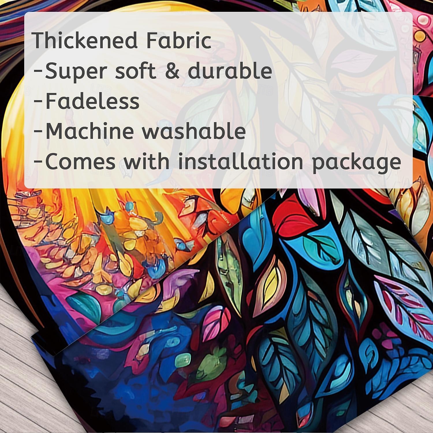 Halloween Door Curtain – Spooky Hanging Door Decoration