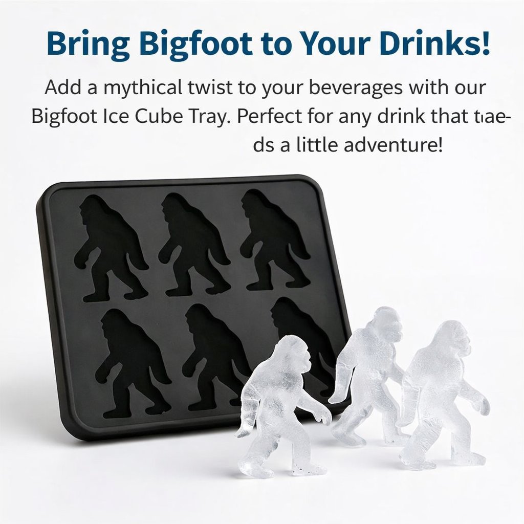 Last Day 49% OFF - Bigfoot Ice Mold, Easy Release & Dishwasher Safe Utensils
