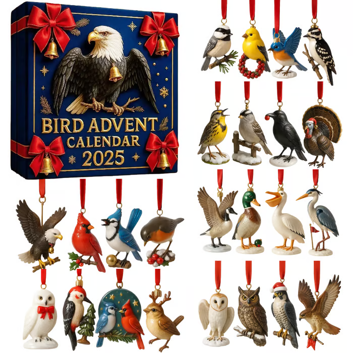 🔥Last Day 50% OFF -🎄2025 Bird Advent Calendar🦅