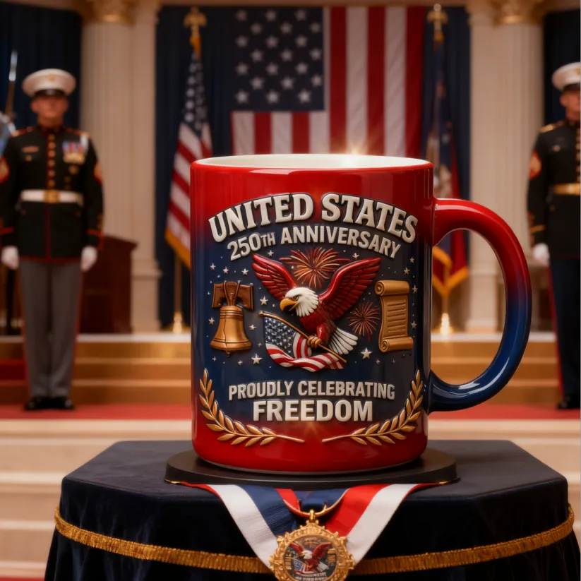 America Celebrates 250 Years Mug