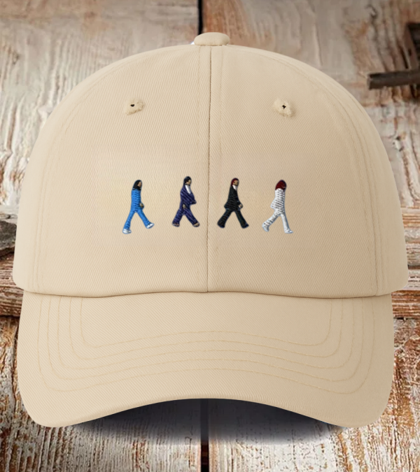 Retro The Band Print Casual Baseball Cap